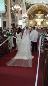 フィリピン結婚式　マラボン　花嫁
