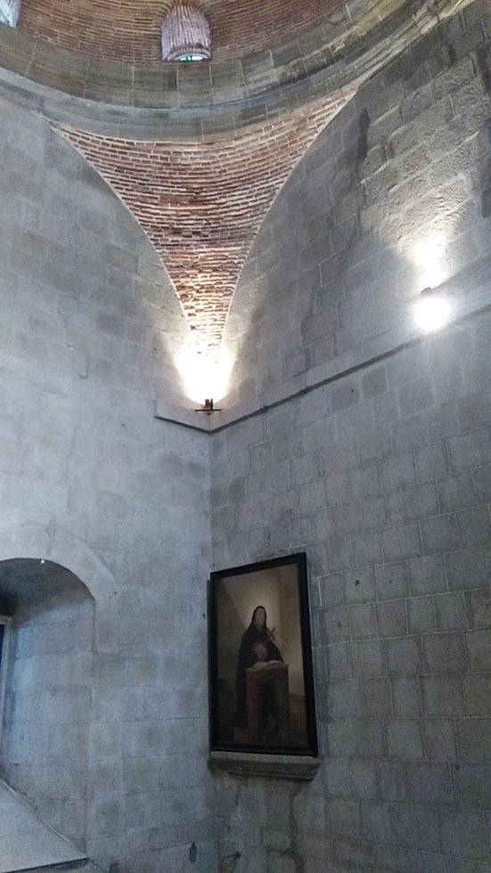 サンオウガスチン教会の天井